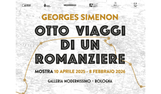 Georges Simenon osserva la Darsena. Milano, 1957 © Mondadori Portfolio/Mario Carrieri Georges Simenon osserva la Darsena. Milano, 1957 © Mondadori Portfolio/Mario Carrieri