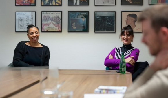 Lisette Lombé et Myriam Leroy © Elodie Meunier - WBI 